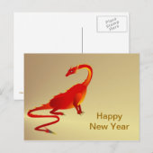 Chinees Nieuwjaar Vietnamees Nieuwjaar Tet Jaar va Feestdagenkaart (Voorkant / Achterkant)