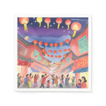 Chinees Nieuwjaar | Waterverf Celebratie