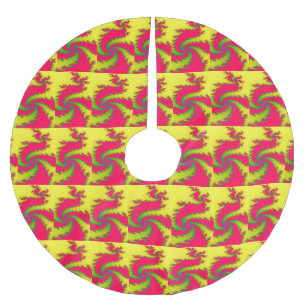 Chinees nieuwjaars drakenkrabber kerstboom rok