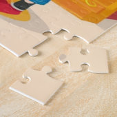Chinees nieuwjaars familiefeest legpuzzel (Zijkant)