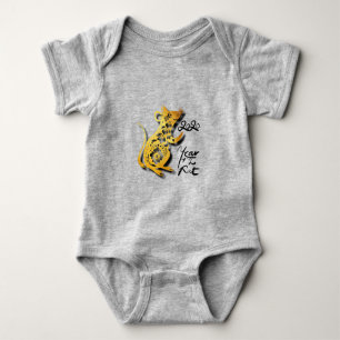 Chinees nieuwjaars kofferpak met kutpapier romper