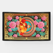Chinees nieuwjaarsbanner - verticaal spandoek (Horizontaal)