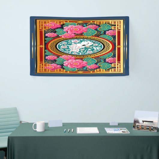 Chinees nieuwjaarsbanner - verticaal spandoek (Beurs)