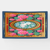 Chinees nieuwjaarsbanner - verticaal spandoek (Horizontaal)