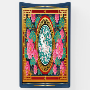 Chinees nieuwjaarsbanner - verticaal spandoek