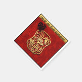 Chinees nieuwjaarsdierentuin PPN Servetten (Hoek)