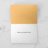 Chinees nieuwjaarsmandarijn feestdagen kaart (Binnen)