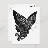 Chinees ontwerp van snijvlinder - Briefkaart (Voorkant / Achterkant)