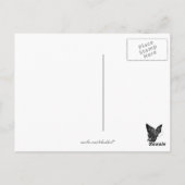 Chinees ontwerp van snijvlinder - Briefkaart (Achterkant)