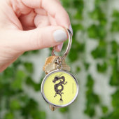 Chinees ontwerp voor grafische tekenkunst met draa sleutelhanger (Hand)