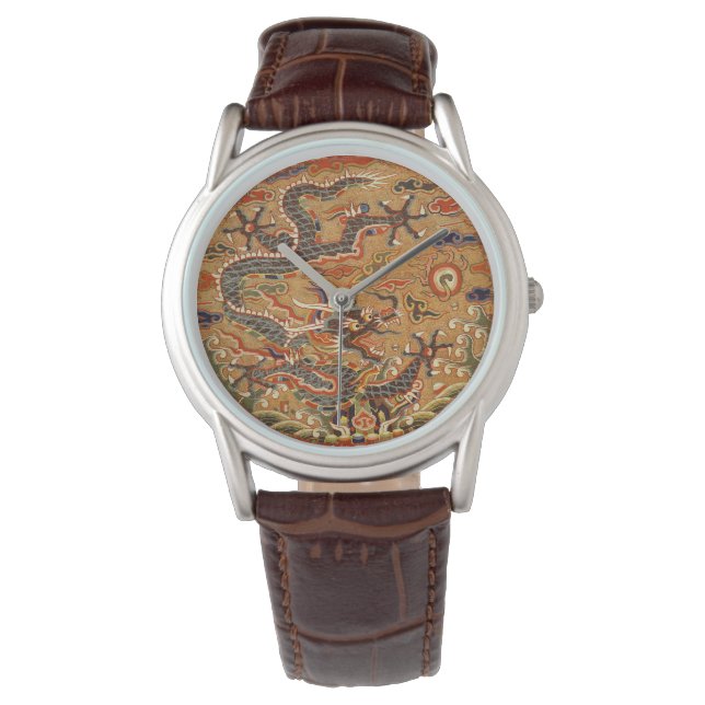 Chinees Oosters Dragon eWatch Horloge (Voorkant)