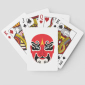 Chinees Opera Masker Pokerkaarten (Achterkant)