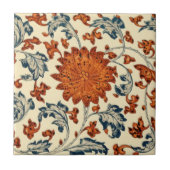 Chinees ~ Oranje ~ Blue ~ White ~ * ~ Tegeltje (Voorkant)