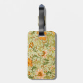  Chinees Ornament Jones Flowers Bagagelabel (Achterkant verticaal)