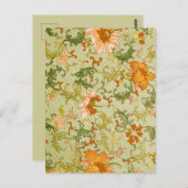  Chinees Ornament Jones Flowers Briefkaart (Voorkant / Achterkant)