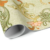  Chinees Ornament Jones Flowers Cadeaupapier (Rol Hoek)