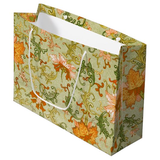 Chinees Ornament Jones Flowers Groot Cadeauzakje (Voorkant Gekanteld)