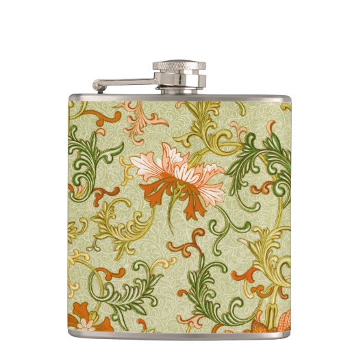  Chinees Ornament Jones Flowers Heupfles (Voorkant)