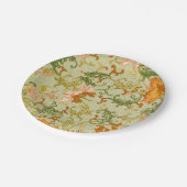 Chinees Ornament Jones Flowers Papieren Bordje (Gekanteld)