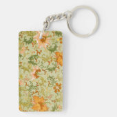  Chinees Ornament Jones Flowers Sleutelhanger (achterkant)