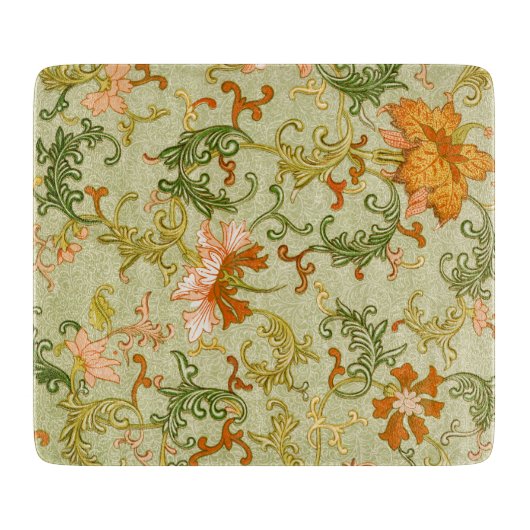 Chinees Ornament Jones Flowers Snijplank (Voorkant)