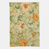  Chinees Ornament Jones Flowers Theedoek (Verticaal)