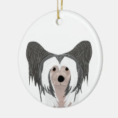 Chinees Ornament voor gebluste honden (Links)