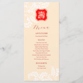 Chinees "Ouderdagmenu" (IVORY) Menu (Voorkant)
