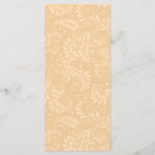 Chinees "Ouderdagmenu" (RED) Menu (Achterkant)