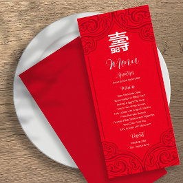 Chinees "Ouderdagmenu" (RED) Menu