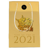 Chinees Ox jaar 2021 Elegant Monogram MGB Medium Cadeauzakje (Voorkant)