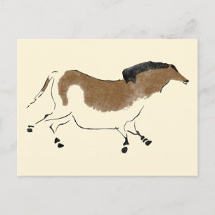 Chinees paard briefkaart