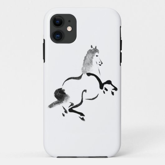  Chinees paard Case-Mate iPhone Case (Achterkant)