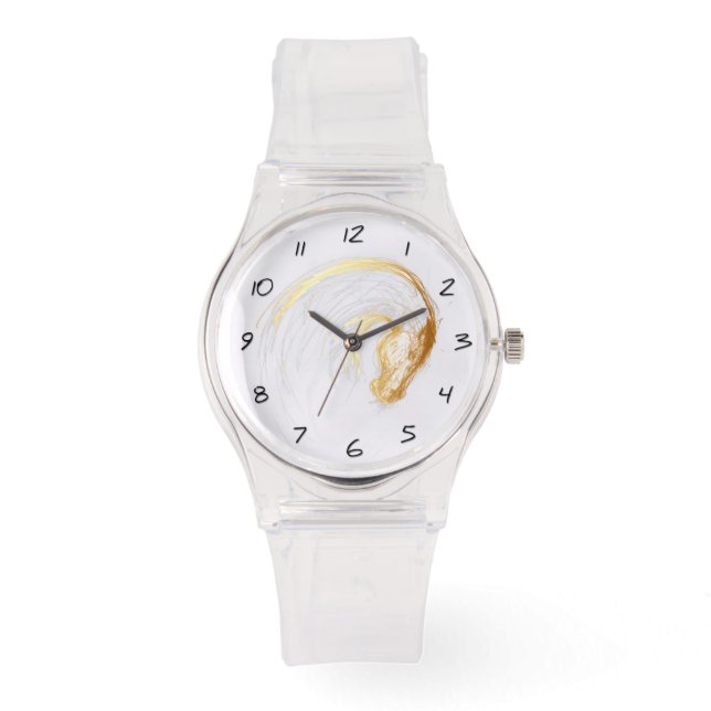 Chinees Paard Jaar Zodiac Verjaardag Horloge 2 (Voorkant)