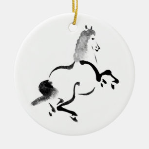  Chinees paard Keramisch Ornament