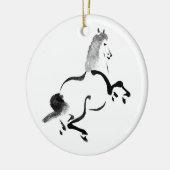  Chinees paard Keramisch Ornament (Links)