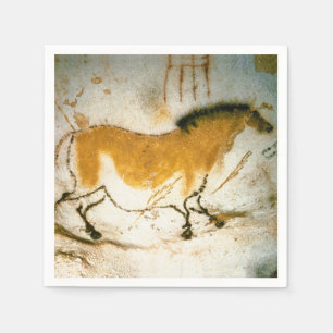 Chinees paard, Lascaux Prehistorische grotschilder Servet