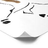 Chinees paard poster (Hoek)