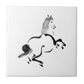  Chinees paard Tegeltje (Voorkant)