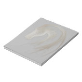 Chinees paardenjaar dierentuin Birthday Notitieblo Notitieblok (Linkerzijde)