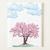 Chinees paleis met sakura bomen – Elegant Orient Planner (Achterkant)