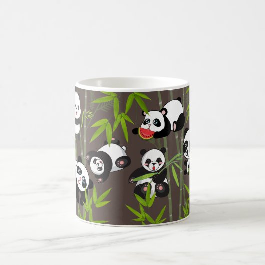 Chinees panda patroon koffiemok (Center)