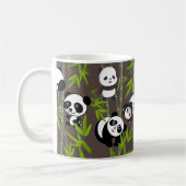 Chinees panda patroon koffiemok (Links)