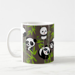 Chinees panda patroon koffiemok