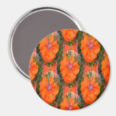 Chinees papaverveld... magneet (Voorkant / Achterkant)