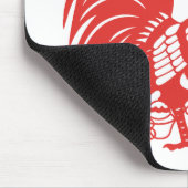 Chinees Papercut Rooster Jaar Zodiac Verjaardag MP Muismat (Hoek)