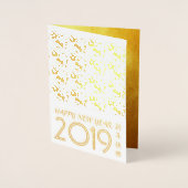 Chinees Papercut Varkensjaar 2019 Luxe Kraft Kaart (Voorkant)