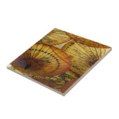 Chinees papier Parasol-overvloeikent Tegeltje (Zijkant)