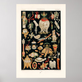 Chinees patroon poster