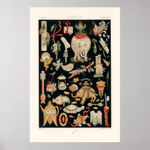 Chinees patroon poster